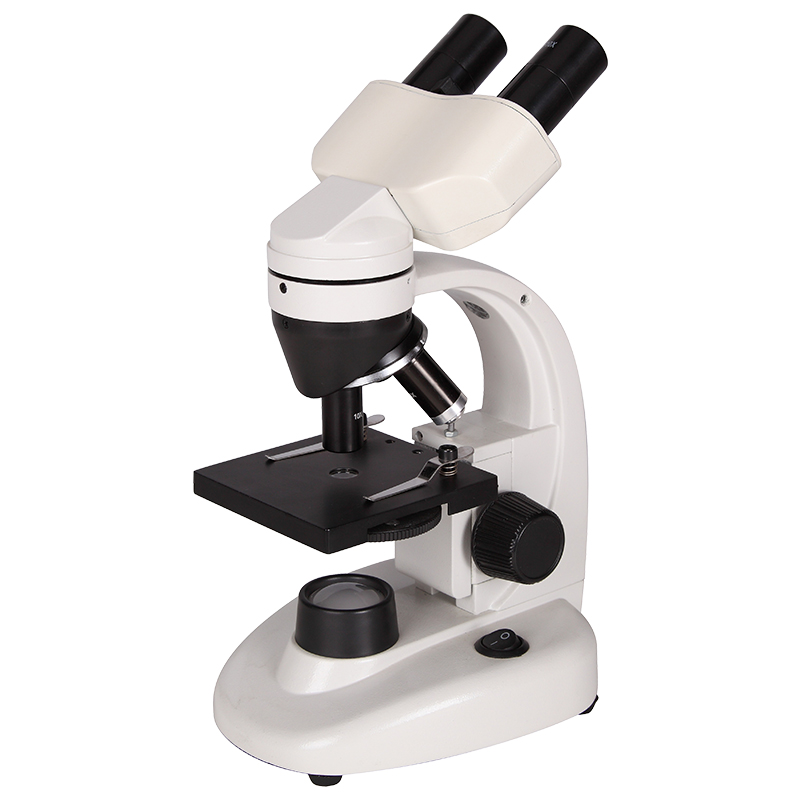 Plain Stage Microscope with 90X90mm Platform and Fine Diaphragm